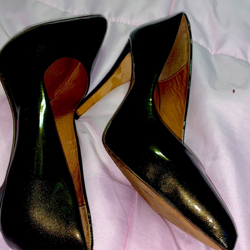 Corso Como Blair bronze patent pumps